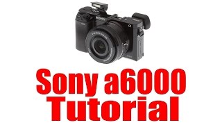 Sony a6000 Overview Tutorial [upl. by Lebatsirhc]