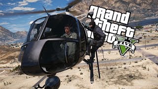 GTA 5 MOD VITA DA SWAT AEROPORTO SANDY SHORES SI RITORNA IN MISSIONE [upl. by Enasus782]