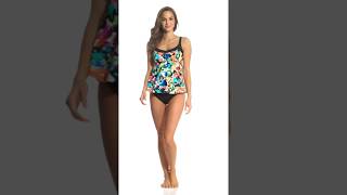 Maxine Blossom Underwire Tankini Top DDD Cup  SwimOutletcom [upl. by Admama973]