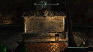 Skyrim Quest Duplicate the writting on Calcelmos Stone Thieves Guild [upl. by Lev951]