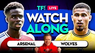 ARSENAL vs WOLVES with Mark GOLDBRIDGE [upl. by Zetrok733]