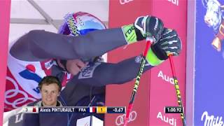 Alexis Pinturault 1st place World Cup GS Val dIsere 10122016 [upl. by Aubigny]