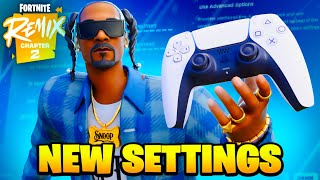 NEW Best OG Chapter 2 Remix Controller SETTINGS  Sensitivity PS5XBOXPC [upl. by Kucik25]