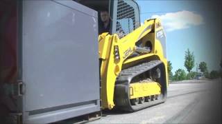 Gehl Head 2 Head Pushing Power  RT Series Track Loaders [upl. by Yboc]