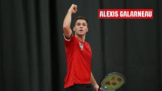 Canadian College Tennis Standout Alexis Galarneau Interview [upl. by Heinrick506]