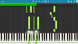 Dyango  Por volverte a ver  Piano Tutorial  Midi [upl. by Louella]