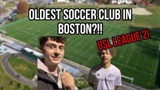 I Visited the OLDEST SOCCER TEAM IN MASSACHUSETTS ⚽️🇺🇸 Boston Bolts vs Western Mass Pioneers [upl. by Eb]