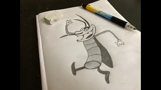 How to draw a cockroaches 93 [upl. by Taite]