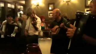 Islay Inn Glasgow  Traditional music session [upl. by Esinel]