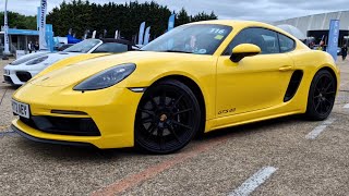 2024 Porsche Cayman 718 GTS 40 Manual UK Drive [upl. by Nwahsek]