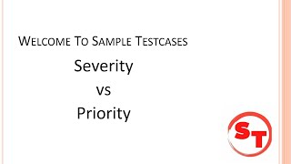 severity vs priority  difference between Severity and Priority [upl. by Ayikur412]