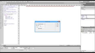 Using DreamWeaver to create DIV containers and add CSS Styles Part 1 of 4 [upl. by Imoyik267]