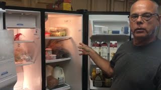 Whirlpool Gold Refrigerator Diagnostic And Repair  Fridge Not Cooling [upl. by Kalman]