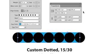 Understanding the Dotted Stroke Style in InDesign [upl. by Reehsab149]