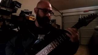 Candlemass  Bewitched guitar riff tutorial [upl. by Gish]