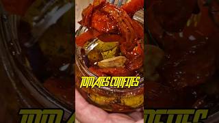 Tomates confites  Partie 1recette recettefacile diy food tomate foodie foodlover vegan [upl. by Eirellam]