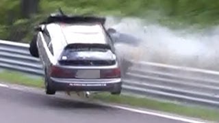 Nordschleife 2013 Big Crash amp Fail Compilation Nürburgring Touristenfahrten VLN 24H [upl. by Inalej347]