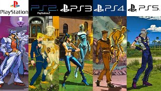 JoJos Bizarre Adventure Games Playstation Evolution 19982024 4K 60fps [upl. by Washington]