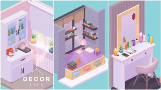 Decor Life  Home Design Game Gameplay Walkthrough  Android and iOS Mobile Games UPDATE1 [upl. by Monroy481]