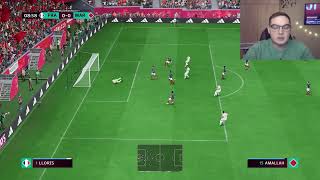 Frankreich  Marokko My reactions and comments FIFA 23 [upl. by Yenitsed]