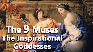 Muses The 9 Inspirational Goddesses of Greek Mythology  Mythology Dictionary  See U in History [upl. by Dyolf]