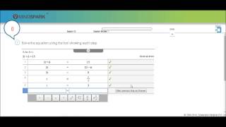 Mindspark Step by Step solver [upl. by Adiesirb]