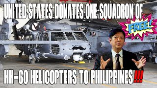 United States Donates Squadron of Decommissioned HH 60 Helicopters For Philippines [upl. by Emil]