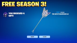 How To Get FNCS PICKAXE for FREE in Fortnite Chapter 5 Season 3 [upl. by Kealey187]