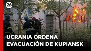 Ucrania ordena la evacuación de Kupiansk ante el avance ruso [upl. by Shani]