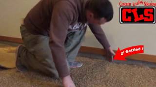 Concrete Basement Floor  Interior Floor Repair [upl. by Maillw790]