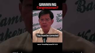 GAWAIN NG CONGRESSMEN GisingPilipinas Congress AyudaNation [upl. by Karola]