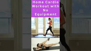 Home Cardio Workout with No Equipment [upl. by Orag198]