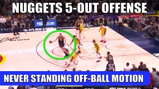 The Unstoppable Denver Nuggets 5 OUT MOTION Offense  Breakdown [upl. by Johny]