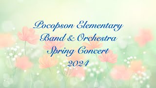 2024 Pocopson Elementary Band amp Orchestra Spring Concert [upl. by Aniehs]