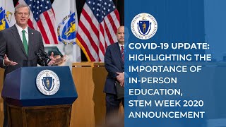 COVID19 Update STEM Week 2020 and Highlighting the Safe Responsible Return to InPerson Learning [upl. by Mixie]