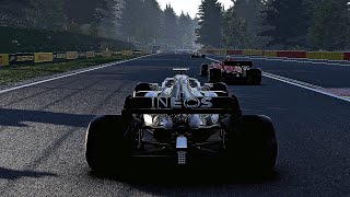 F1 2020  Gameplay MercedesAMG F1 W11 EQ Performance  SpaFrancorchamps 4K 60FPS ULTRA [upl. by Ferrell35]