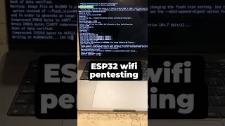 ESP32 wifi pentesting cybersecurity shorts short hackerassociate [upl. by Adnawahs]