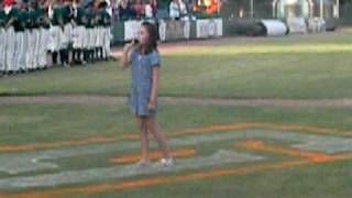 Gracie Carr National Anthem [upl. by Ware]