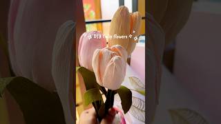 Tulip flowers ഉണ്ടാക്കാം DIY Tulip flowers diytulipflowers diy tulipflowers tulip [upl. by Wilhelm]