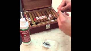 How to use a cigar humidor [upl. by Ekoorb140]