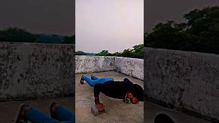 Push up exercise for home 💪🏡gym home fitness trending workout homeworkout [upl. by Harmony883]