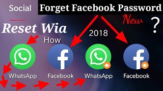 Facebook password reset wia WhatsApp 2018How to reset Facebook password wia WhatsApp [upl. by Cryan]