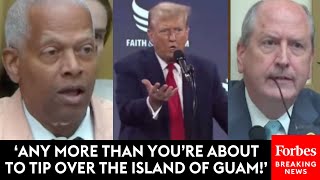 Hank Johnson Plays Video About Trump To Question His Mental Fitness—So Bishop Calls Out Guam Comment [upl. by Trilby]