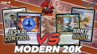 Jeskai Control vs Bant Nadu  MTG Modern  MXP Los Angeles Modern 20k  Top 8 [upl. by Yeoz]