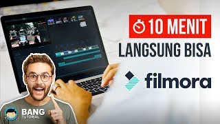 10 Menit Belajar Filmora untuk Pemula  FILMORA TUTORIAL 5 [upl. by Namlaz]