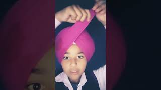 wattan vali pagg last lar pagg sardar turban dastar viral short [upl. by Sidnarb978]