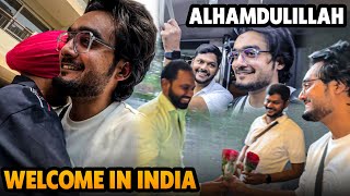 Back to India  Welcome in India  Back from Umrah  Param Vlog 222 [upl. by Haslam]