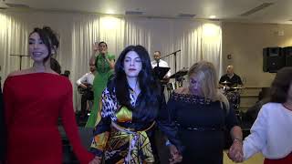 Christmas Fundraiser Party Organized by Assyrian Aid Society with Linda George and Ramsen Sheeno PT2 [upl. by Aracaj]