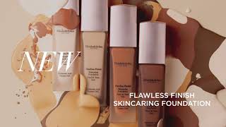 NEW Flawless Finish Skincaring Foundation  Fresh Take On Flawless  Elizabeth Arden [upl. by Adlay]