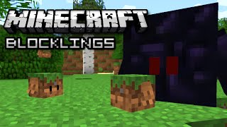 Minecraft THE BLOCKS ARE ALIVE Blocklings Mod Showcase [upl. by Clemens390]